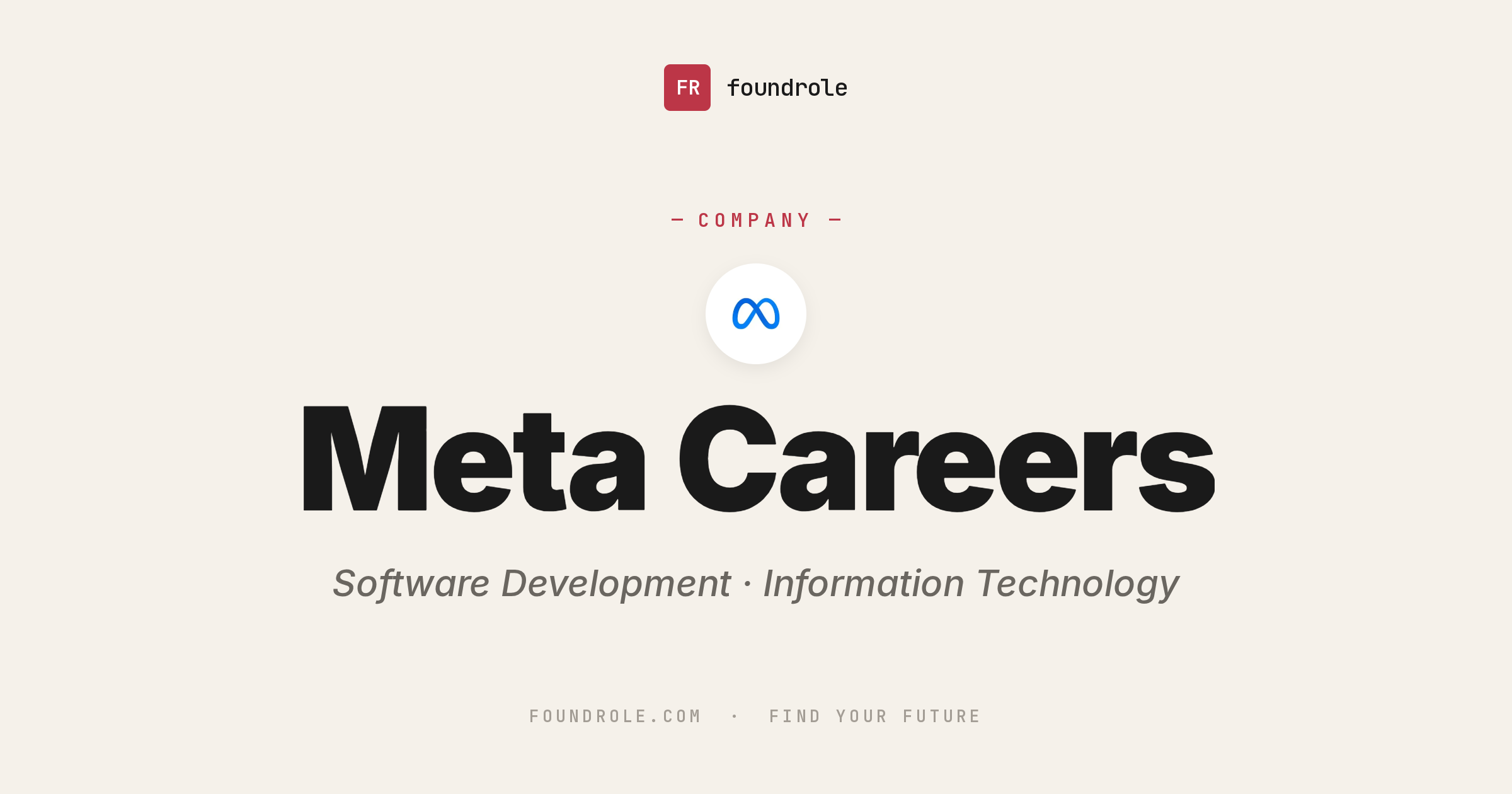 Meta Jobs & Careers — Social Media & Technology