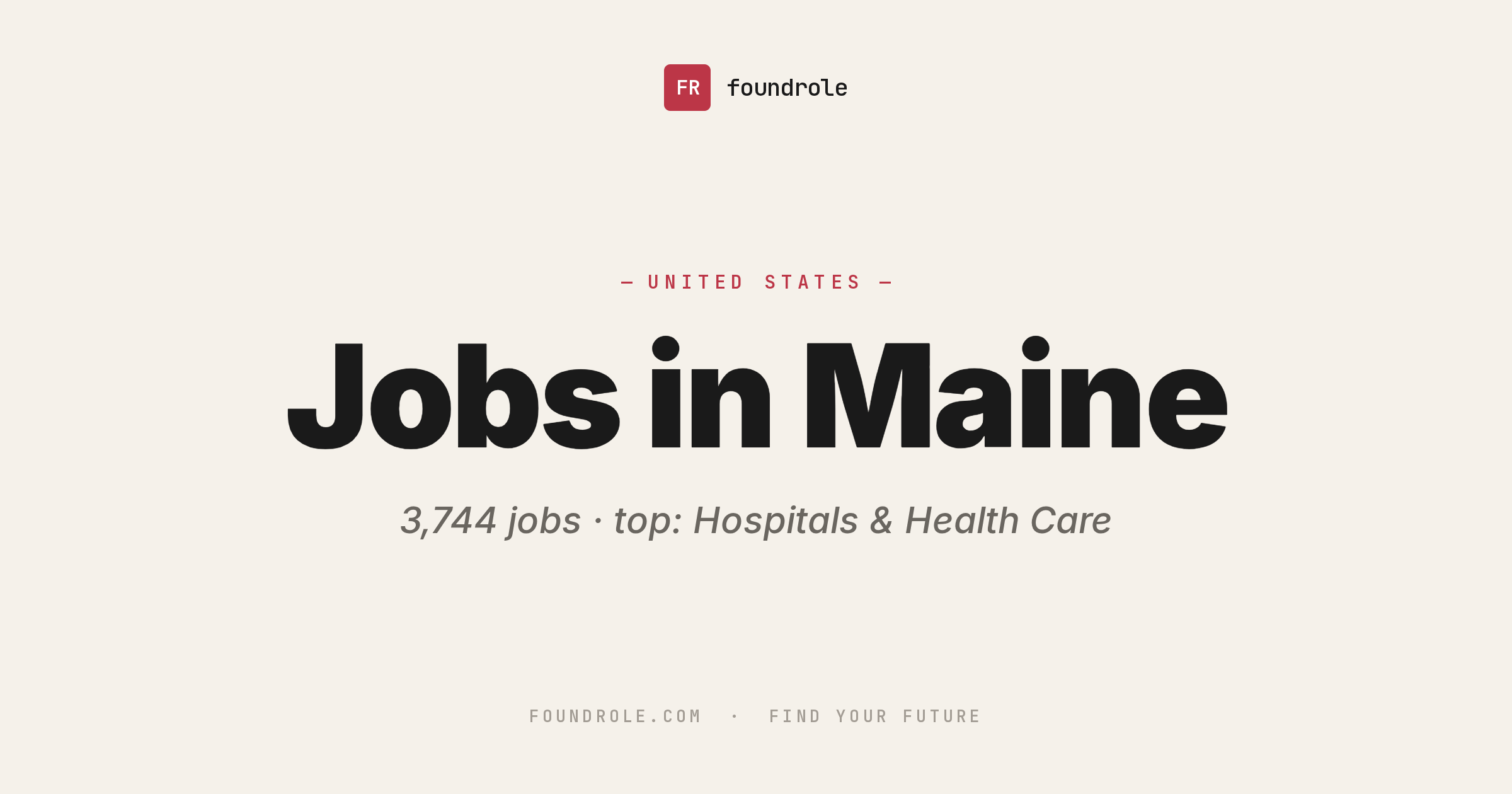 Maine Jobs Hiring Now | Salary, Industries, Companies