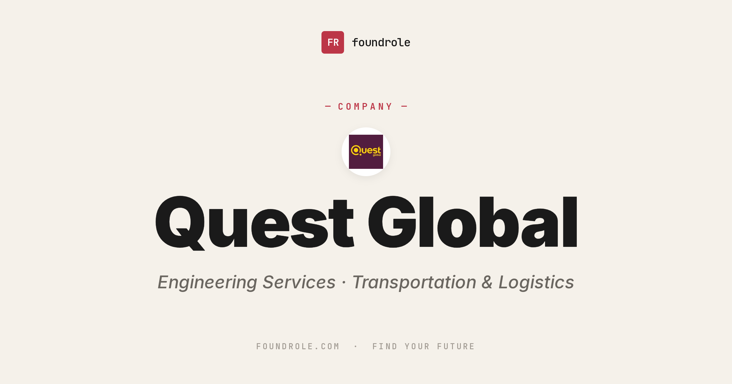 Quest Global Jobs & Careers — Engineering Services