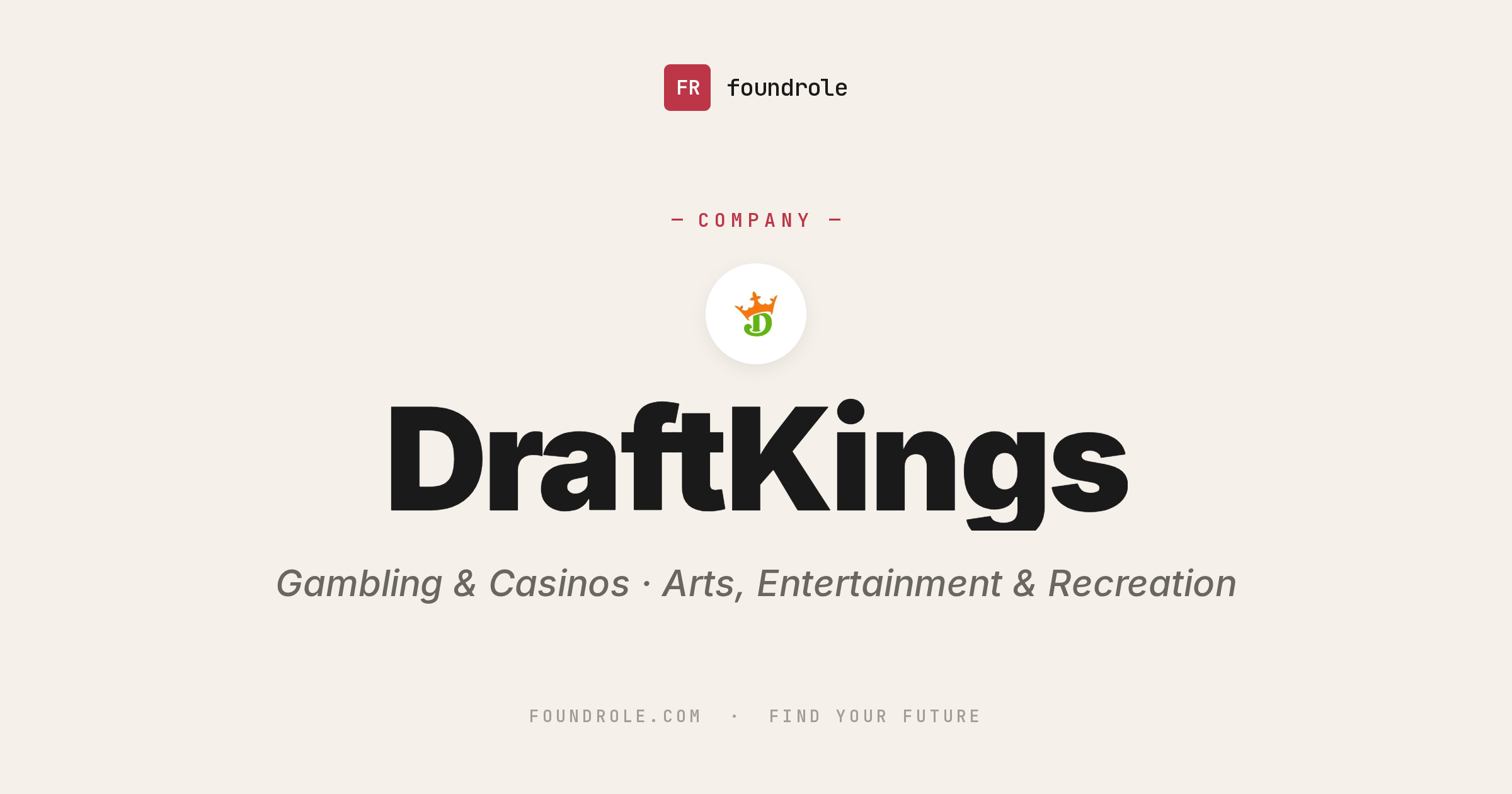 DraftKings Jobs & Careers — Sports Betting & iGaming