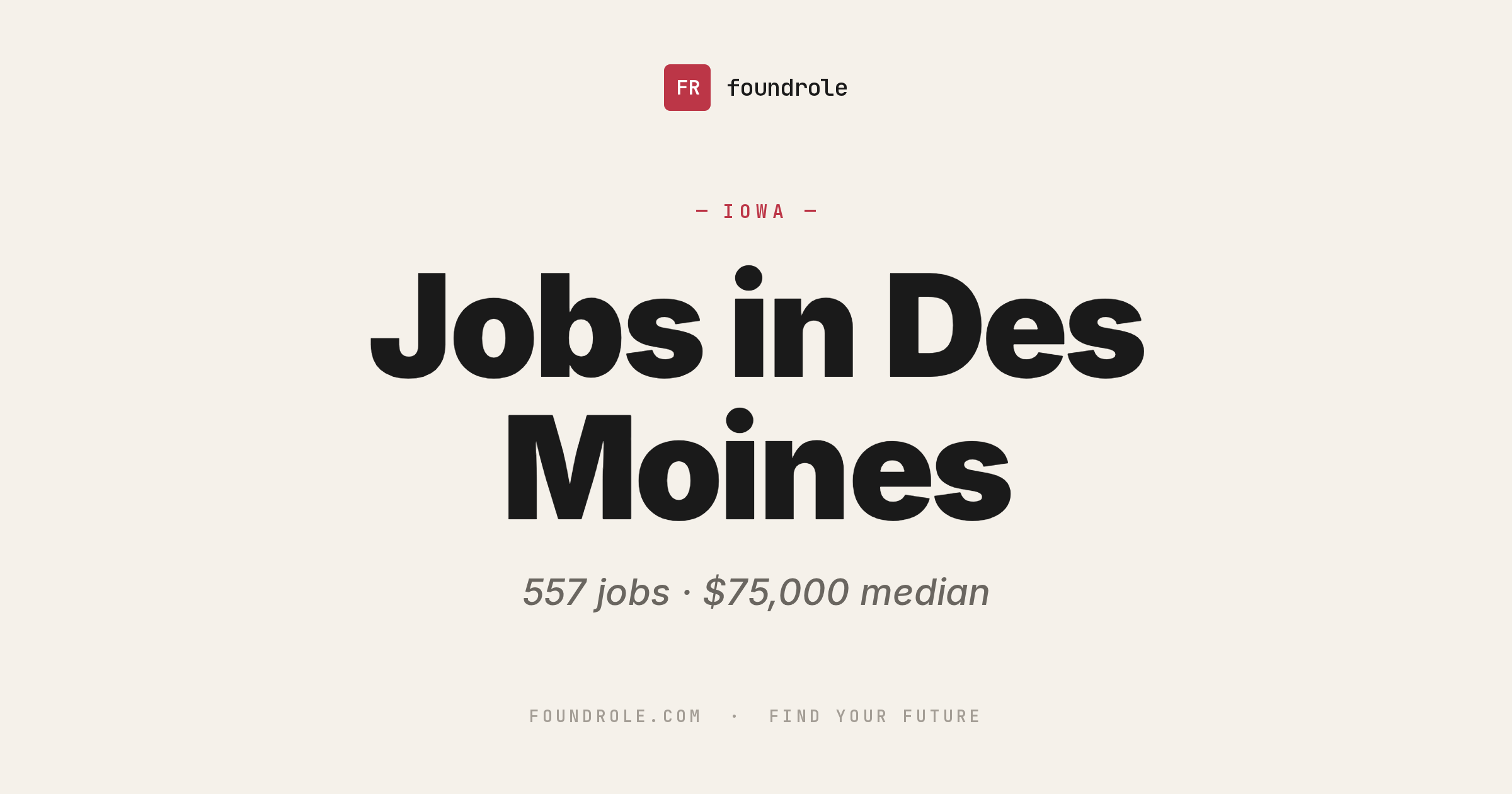 Jobs in Des Moines, IA — Salary & Top Employers