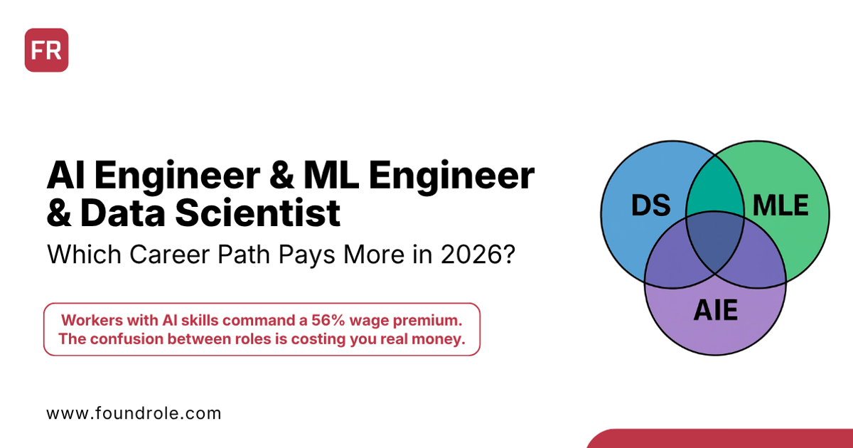 AI Engineer vs ML Engineer vs Data Scientist: Pay 2026