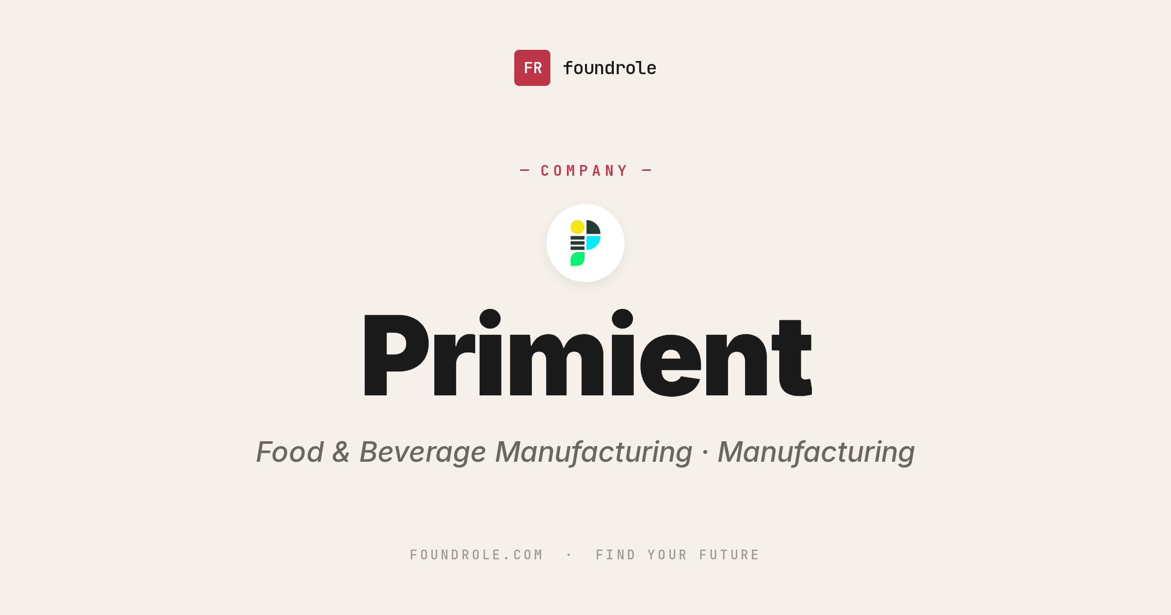 Primint Decatur Primient Jobs & Careers — Food & Industrial Ingredients