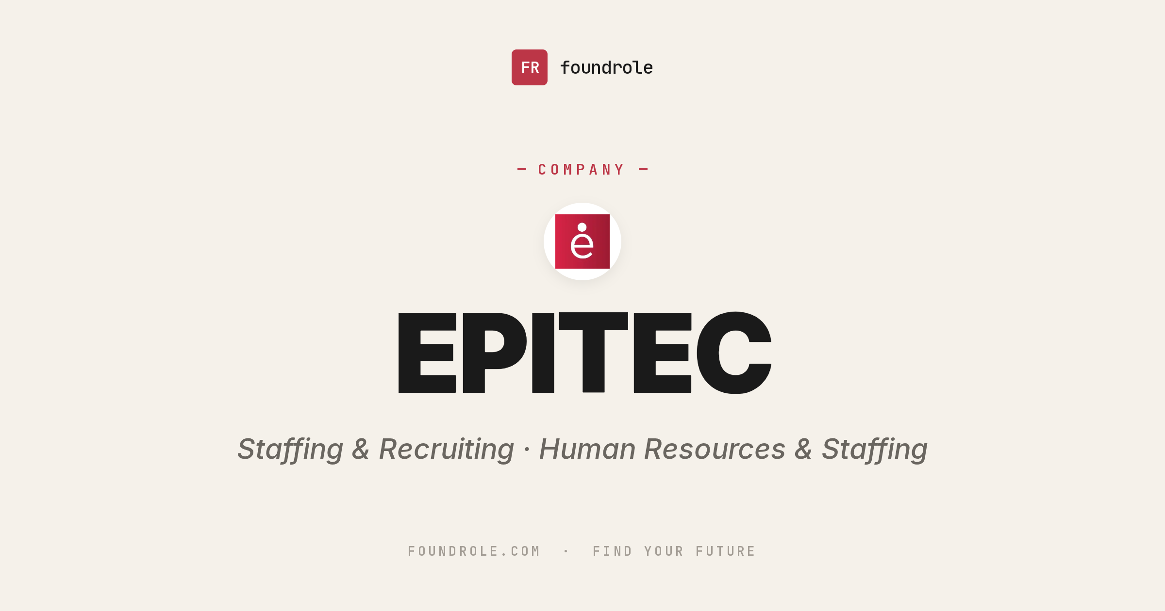 Epitec: Premier IT & Engineering Staffing