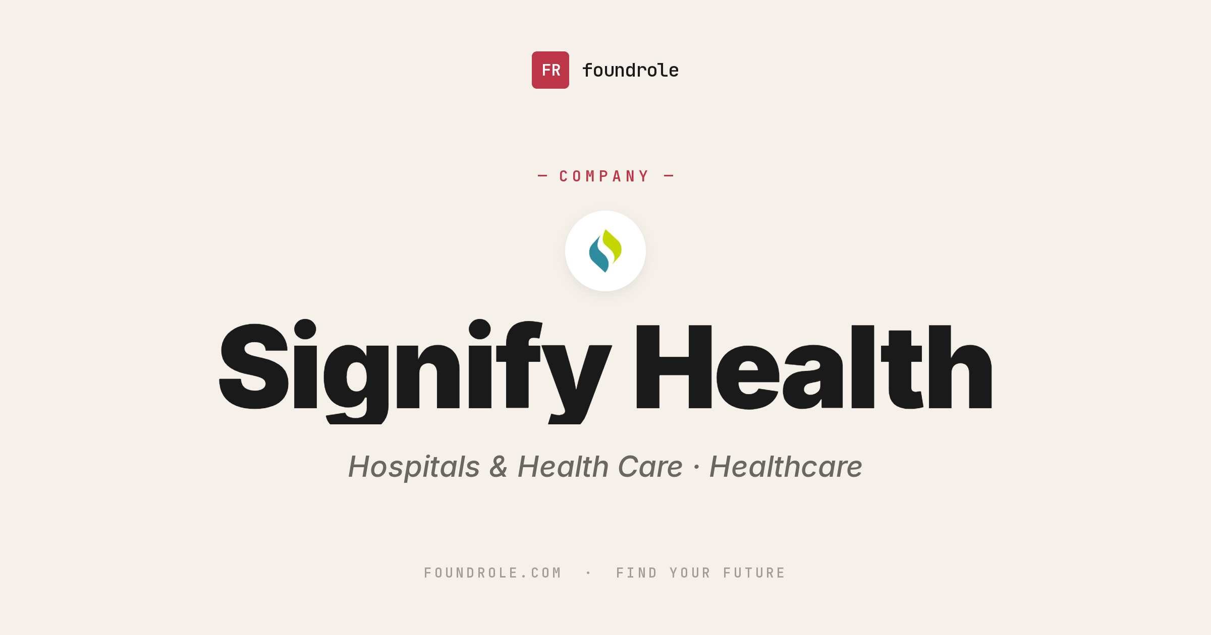 Signify Health Form Signify Health Jobs & Careers — In-Home Healthcare