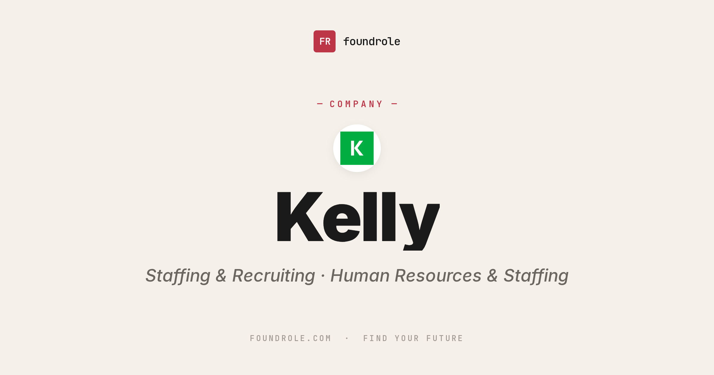 Kelly Jobs & Careers — Staffing & Workforce Solutions