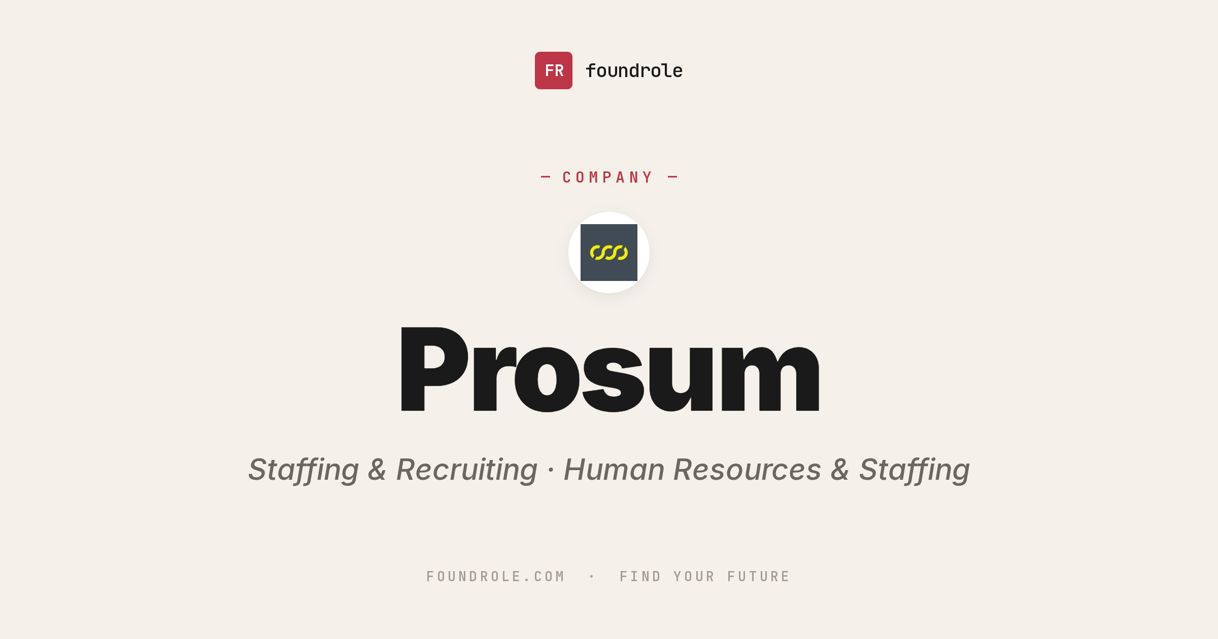 Prosum Jobs & Careers — IT Staffing & Recruiting