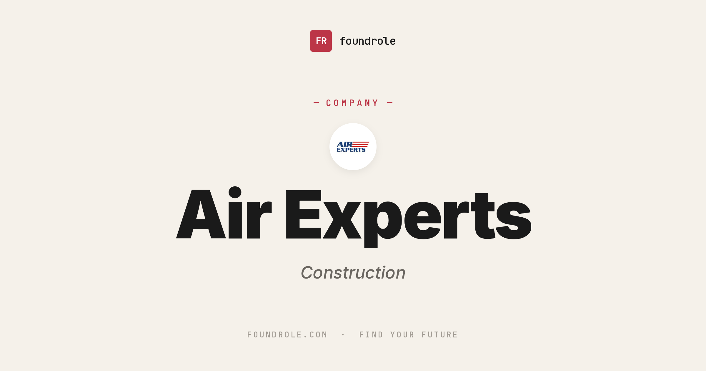 Air Experts Jobs & Careers — HVAC Services