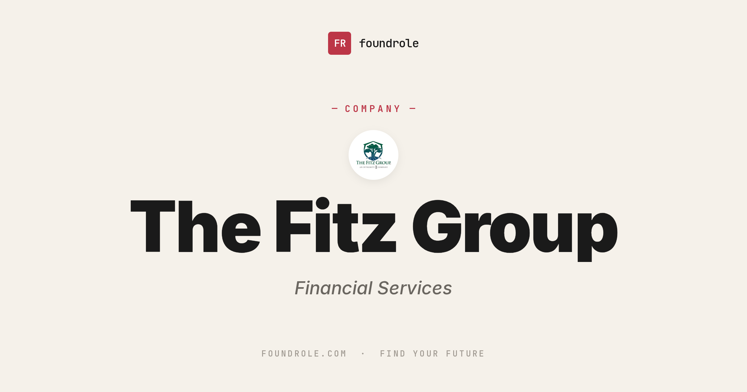 The Fitz Group Jobs & Careers — Life Insurance IMO