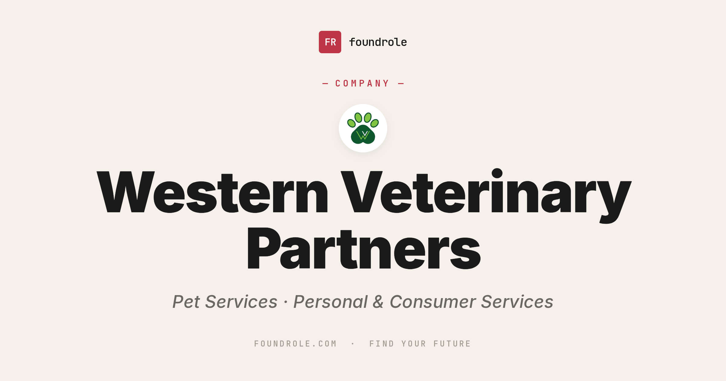 Patnode Dvm Western Veterinary Partners: Veterinary Support Organization