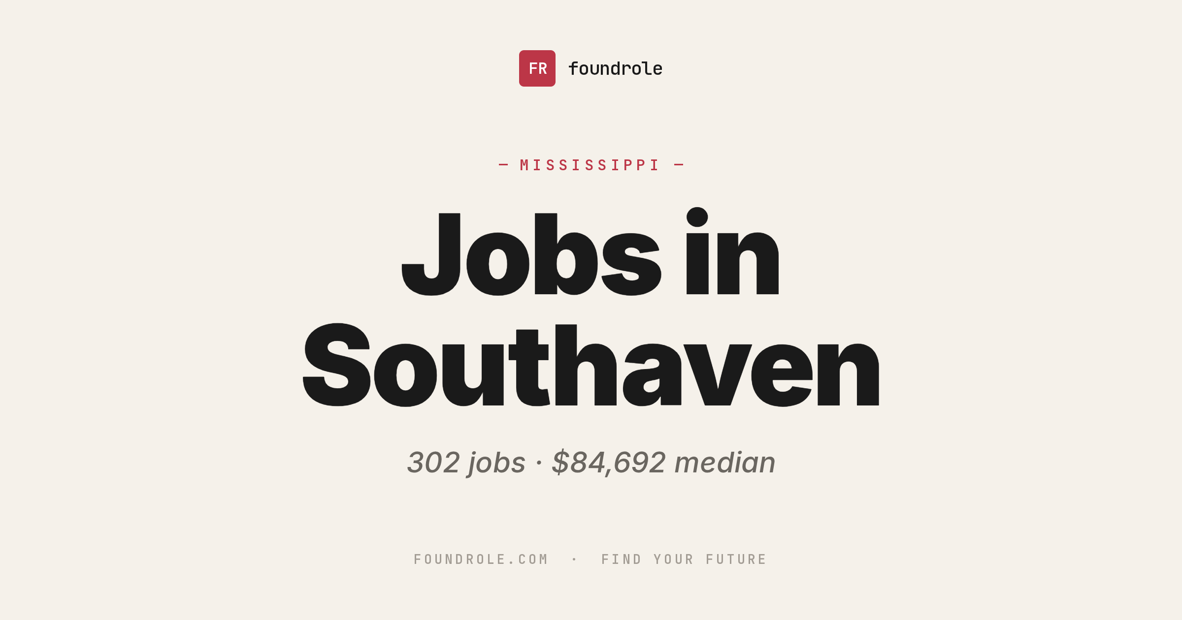 Southaven, MS Jobs — Salary & Top Employers