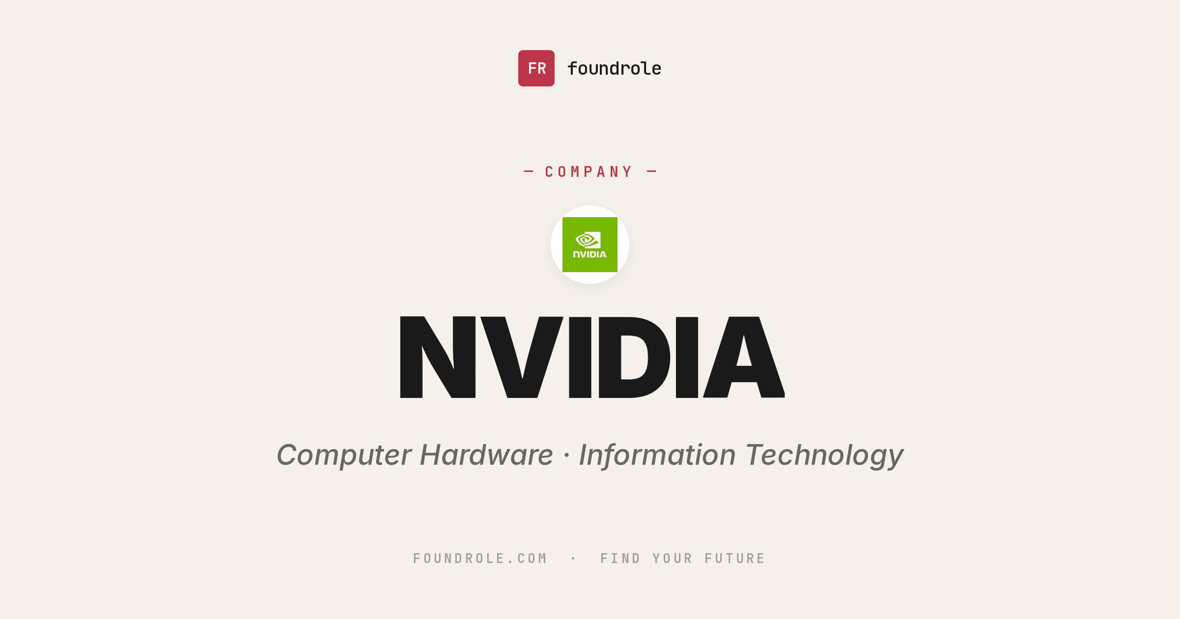 NVIDIA Jobs & Careers — AI & GPU Computing