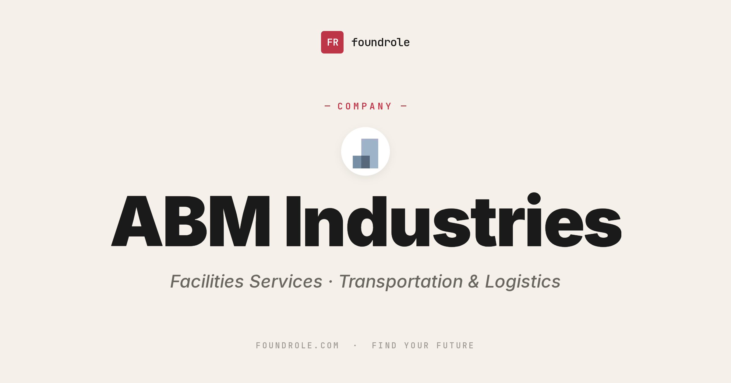 ABM Industries Jobs & Careers — Facility Services