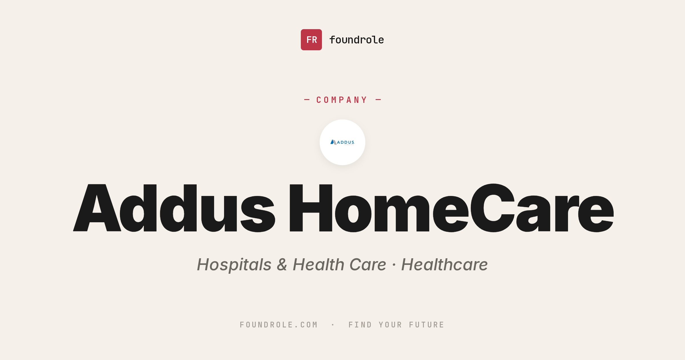 Addus HomeCare Jobs & Careers — In-Home Care Services