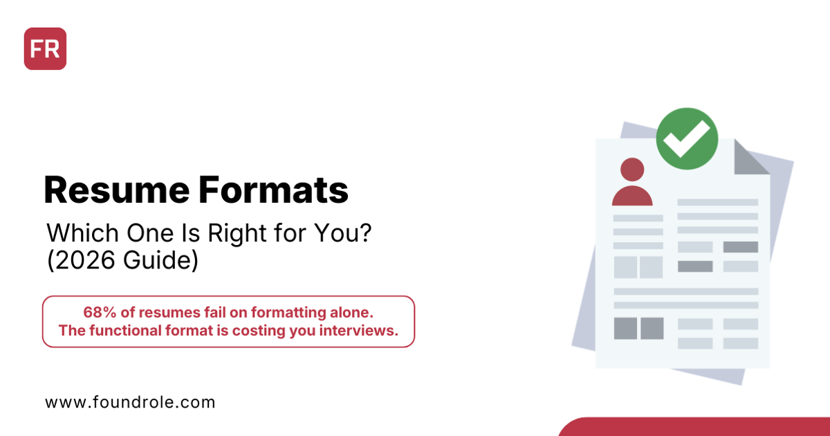 Resume Formats: Which One Is Right for You in 2026?