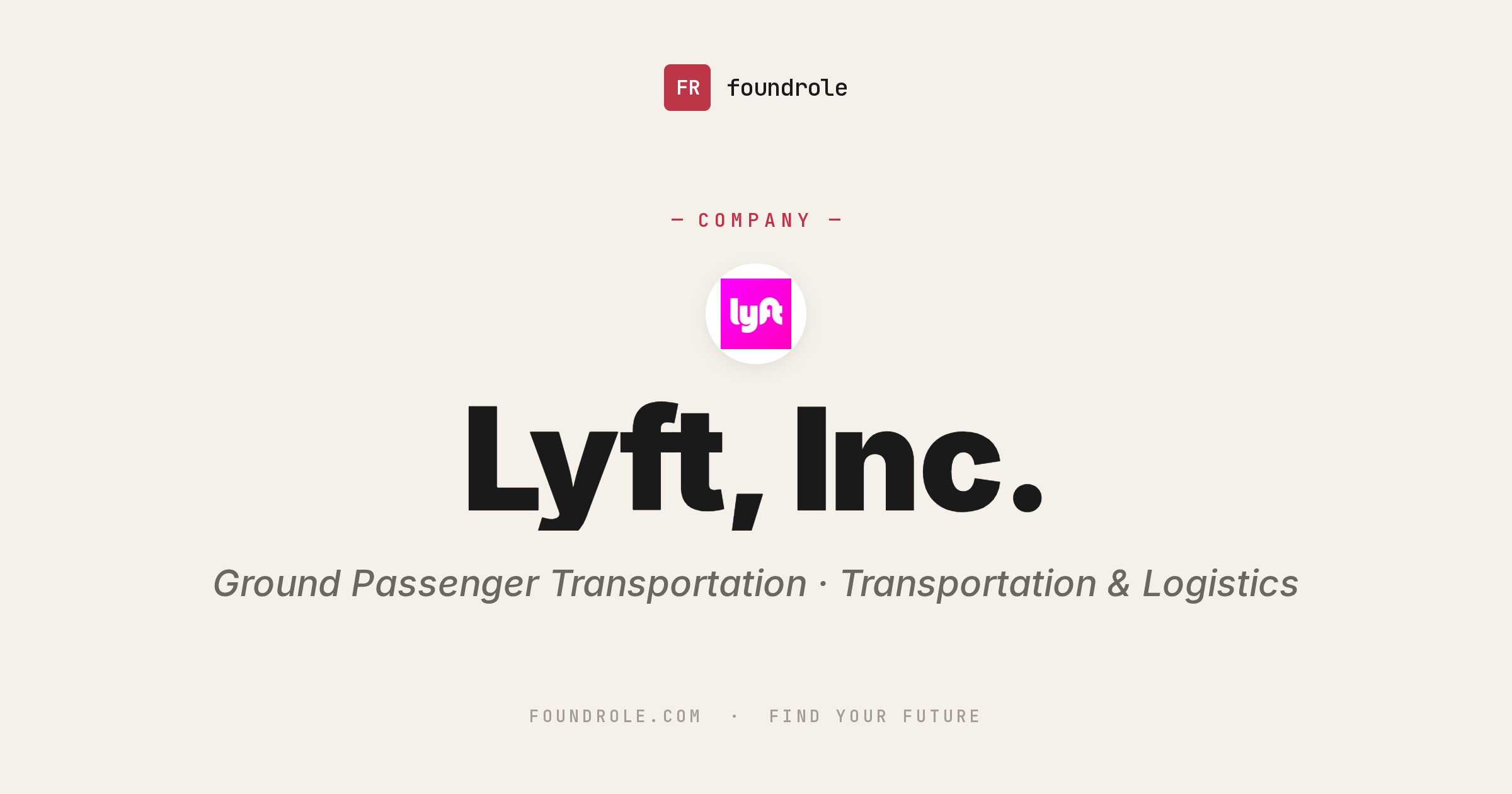 Lyft Jobs & Careers — Rideshare & Transportation