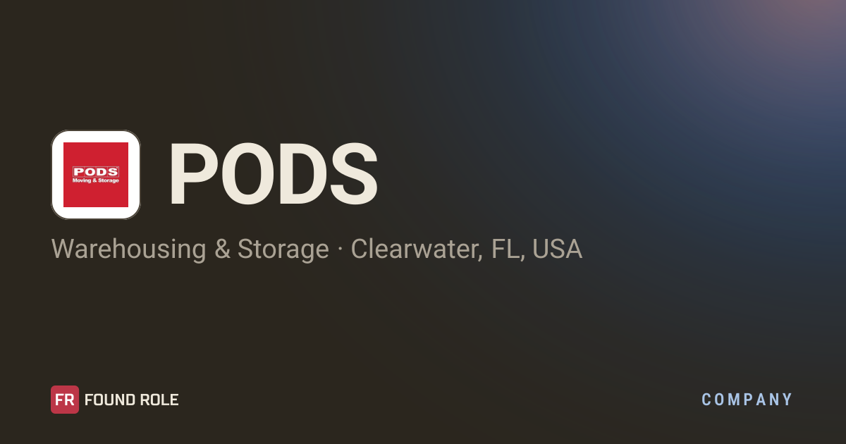 For Pods PODS Jobs — Open Roles, Pay and Visa Sponsorship