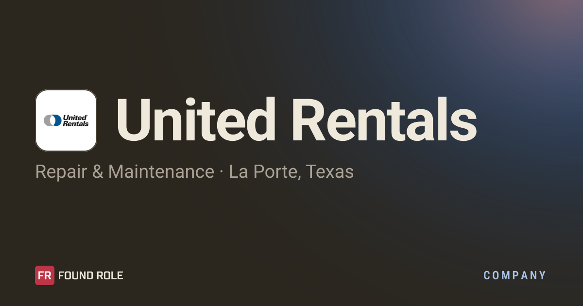 United Rentals Jobs — Open Roles, Pay and Visa Sponsorship
