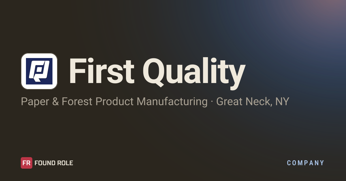 First Quality Jobs — Open Roles, Pay and Visa Sponsorship