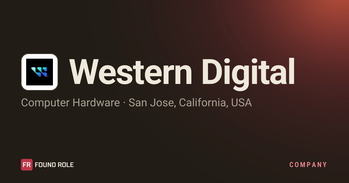 Western Digital Jobs — Open Roles, Pay and Visa Sponsorship